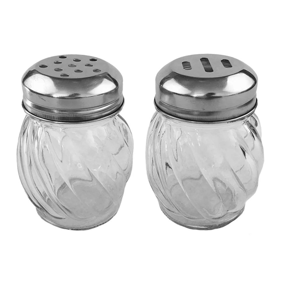 

Seasoning Jar Steel Condiment Shakers Salt Pepper Jars Bottle Pot Containers Shaker Organizer Storage Lids Cans Stainless