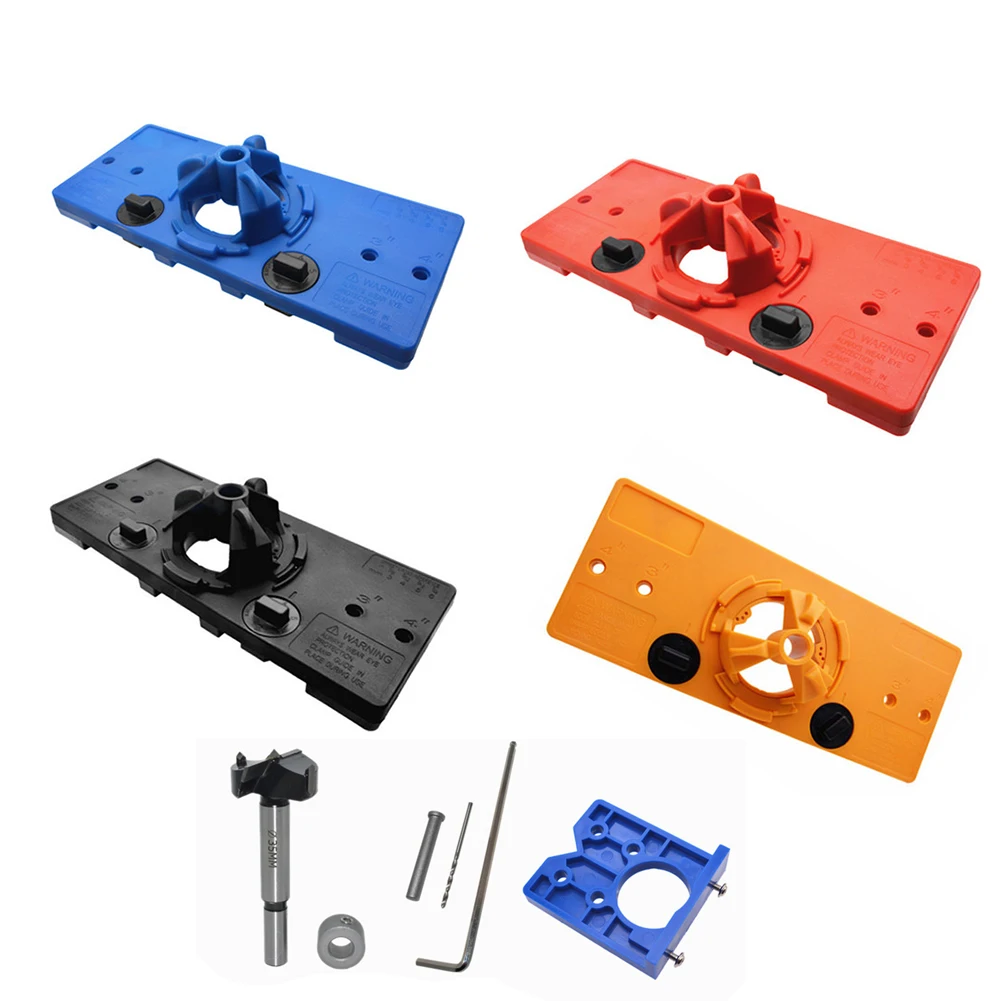 35mm Woodworking Hinge Hole Drilling Tools Carpenter Hinge Hole Opening Guide