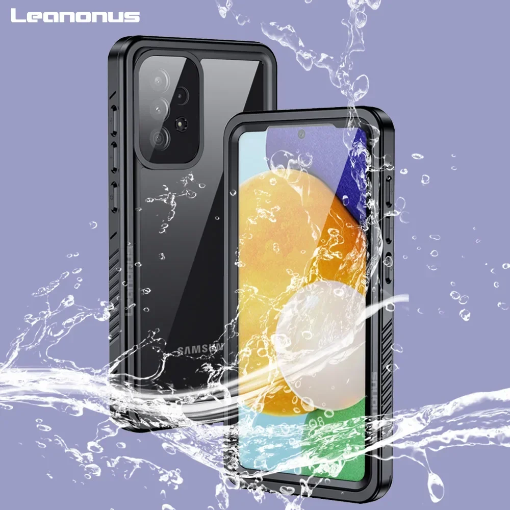 

Hot Outdoor Sports Case Heavy Duty Armor For Samsung Galaxy A72 5G Diving For A72 4G s IP68 Waterproof Swim Run Cover