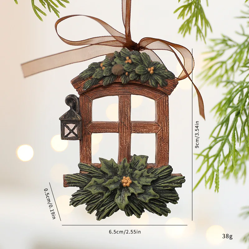 

Рождественские фигурки из смолы Санта-Снеговики