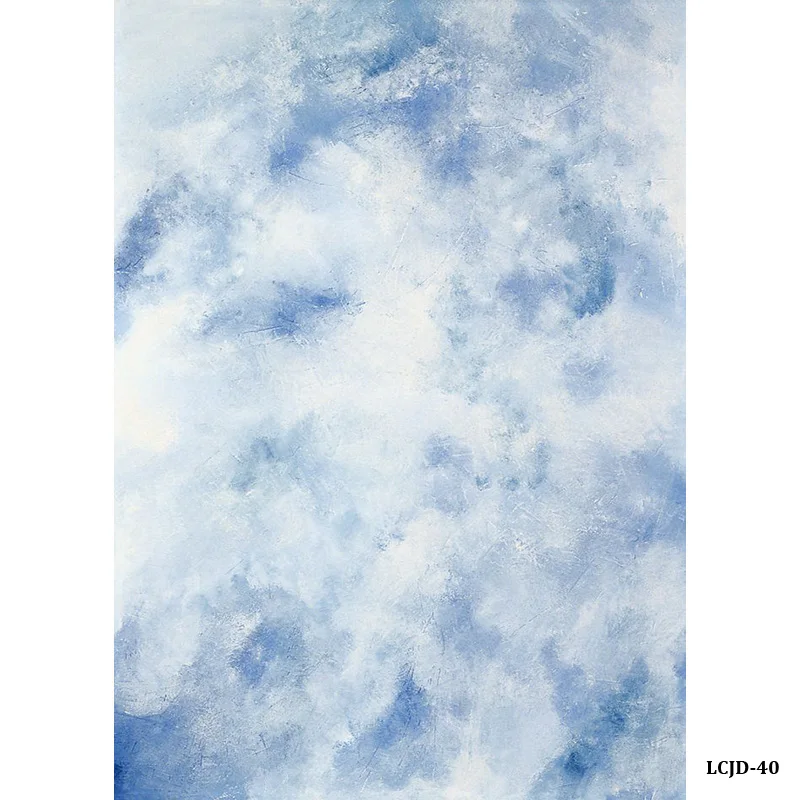 SHENGYONGBAO Art Fabric Vintage Hand Painted Photography Backdrops Props Texture Portrait Photo Studio Background JDX-03