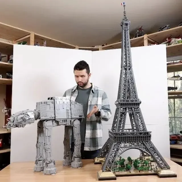

Creatoring Expert 10307 Eiffel Tower Paris Architecture Tallest Model Building Set Blocks Bricks Toys For Adults Children 75192