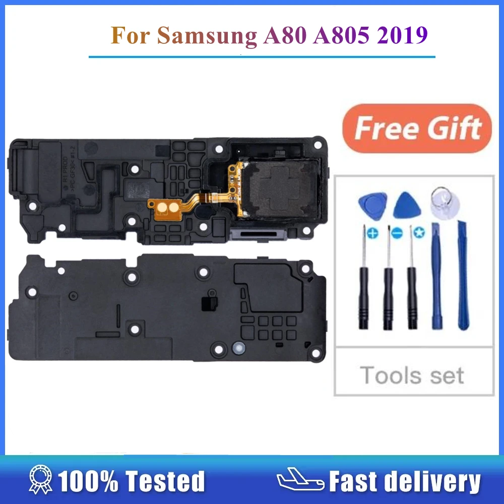 Громкоговоритель для Samsung Galaxy A80 A805 2019, звуковой модуль, запасные части
