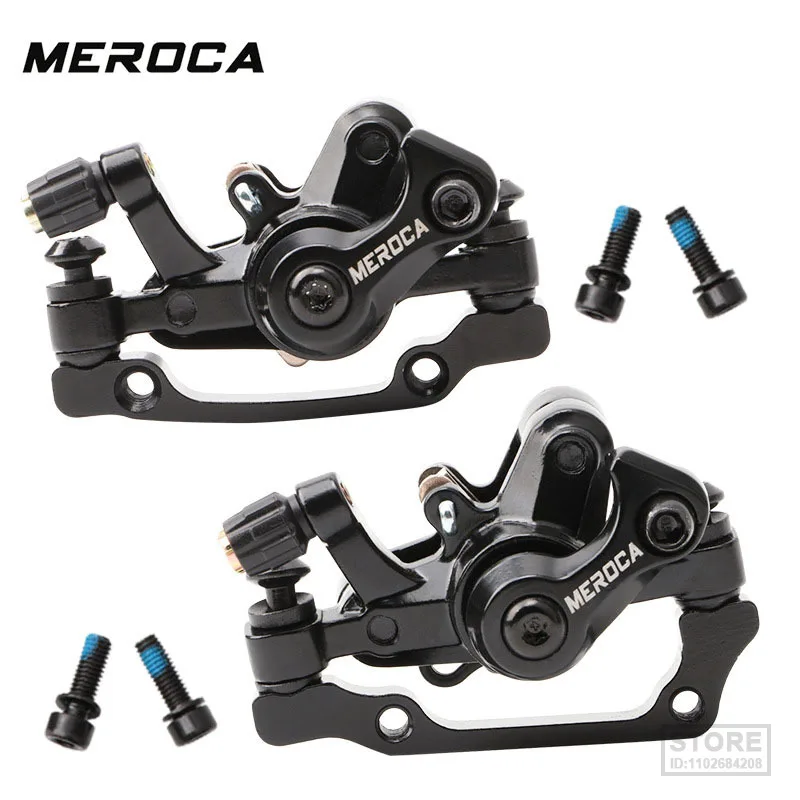 

MTB Mechanical Disc Brake Caliper Rotor 160MM Alloy Clip Wire-controlled Front Rear Mountain Bicycle Parts Cycling Components