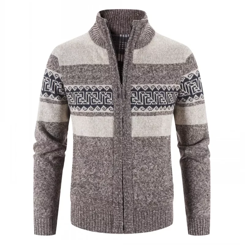 

NEW IN Jackets Men Cardigans Sweaters New Male Thicker Warm Casual Sweatercoats Good Quality Male Slim Fit Sweaters Size 3XL