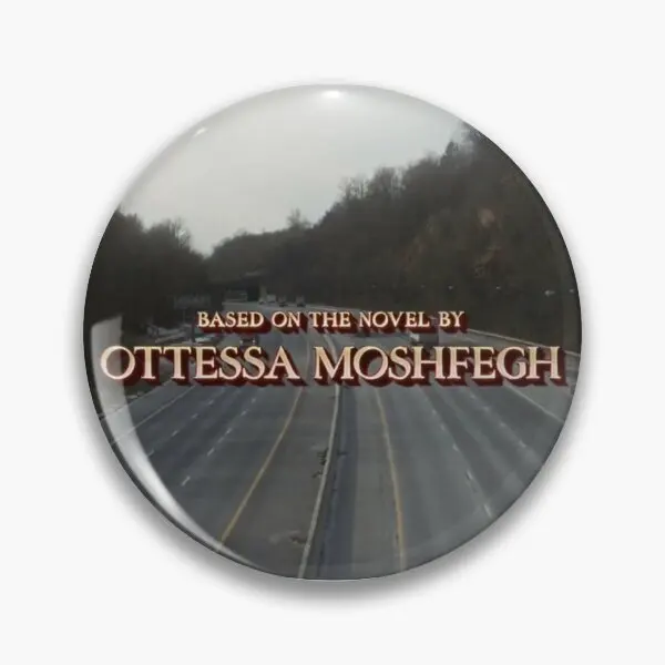 На основе романа от Ottessa Moshfegh мягкая булавка на пуговицах ювелирный декор