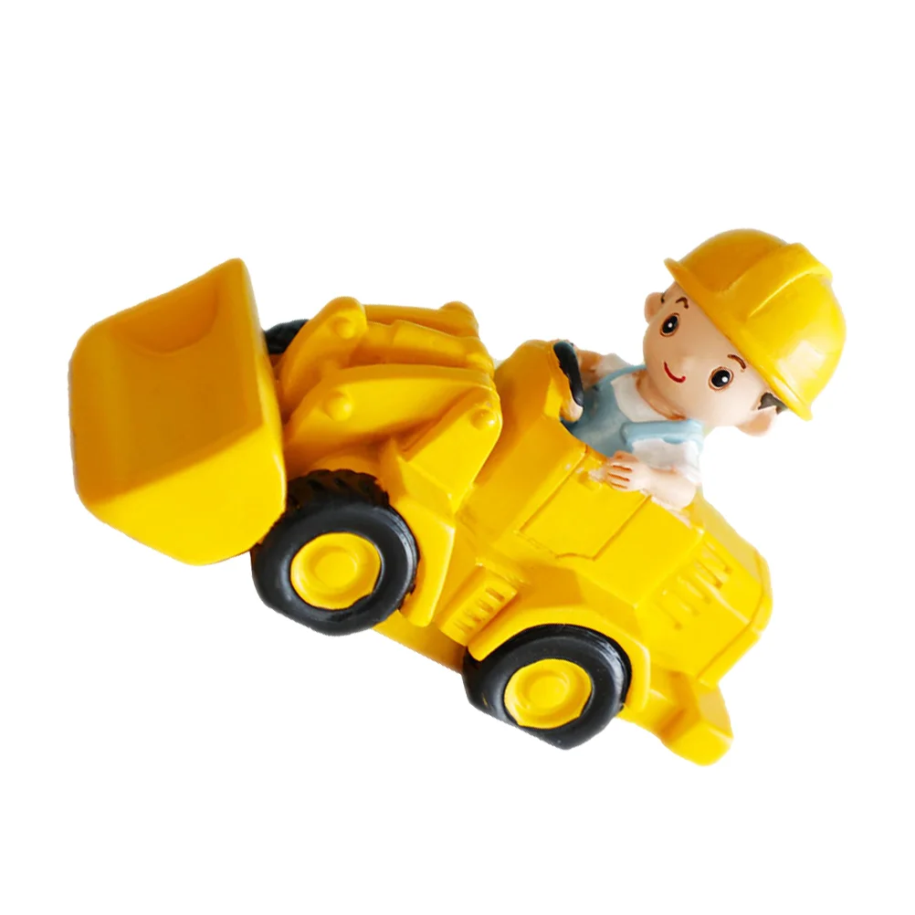 

Mini Construction Vehicles Excavator Cupcake Topper Kids Excavator Toys Party Favors