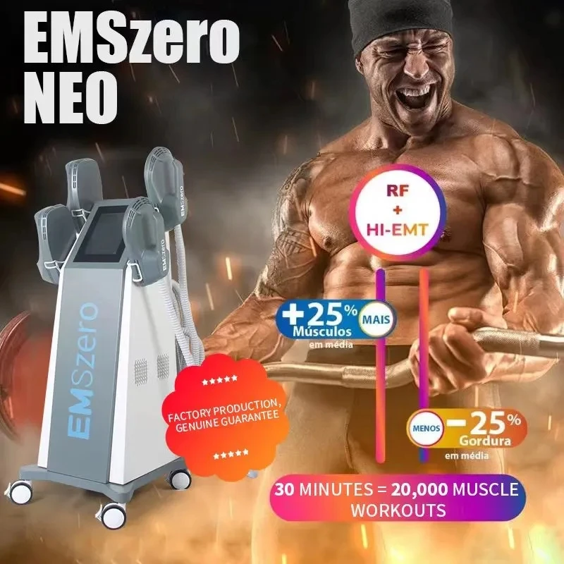 

DLS-EMSLIM NEO RF Machine 2023 Body Contouring HIEMT EMS Sculpting EMSzero Body Shaping Fat Removal Medspa Weight Loss Slimming