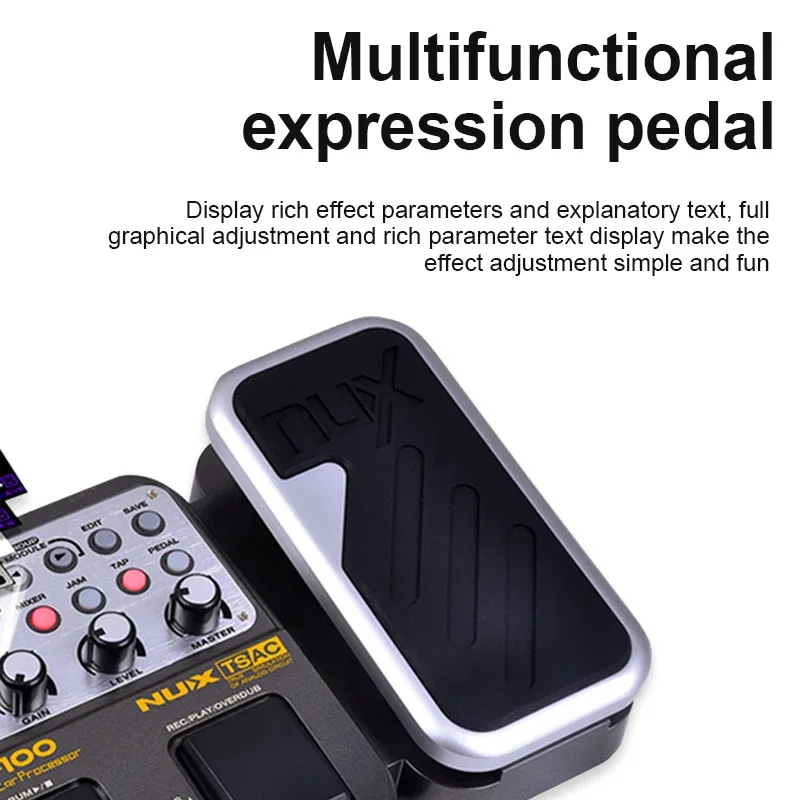 Nux MG-100 мультиэффекты для электрогитары детали струнных инструментов гитарная