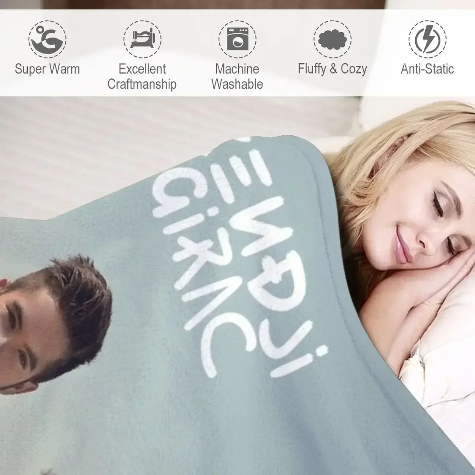 Одеяло Kendji Girac плед мягкие меховые одеяла