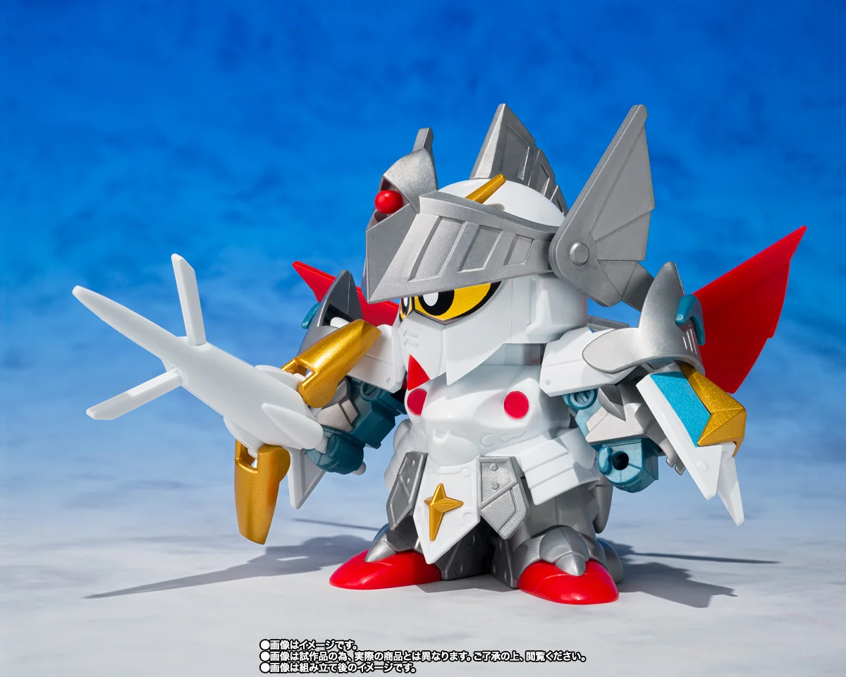 Фото Оригинальная фигурка Bandai Ganso SD Gundam World Mobile Suit SD Gundam Versal Knight Gundam, коллекционная аниме-фигурка. №3