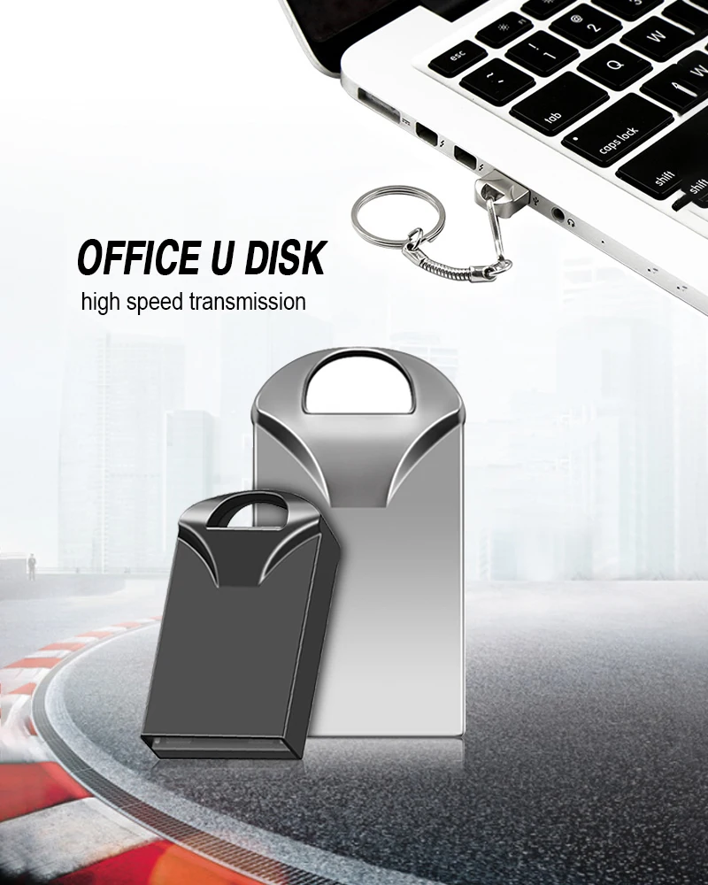 

Usb-флеш-накопитель 2,0 с кольцом для ключей, 64/128/256/512 ГБ