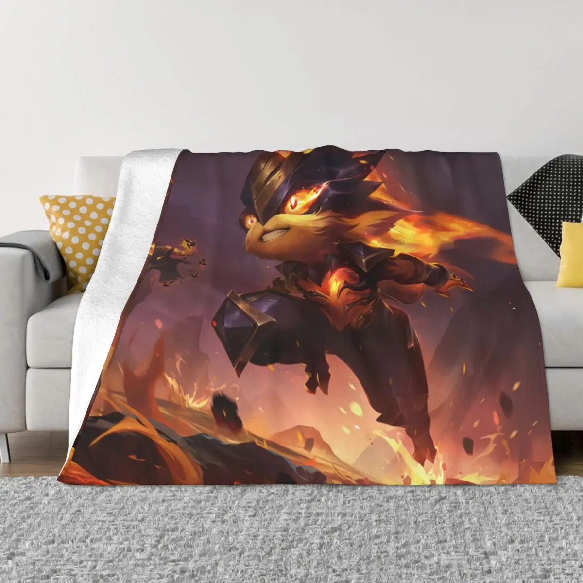 

LOL League of Legends игровые одеяла, флисовое покрывало для спальни