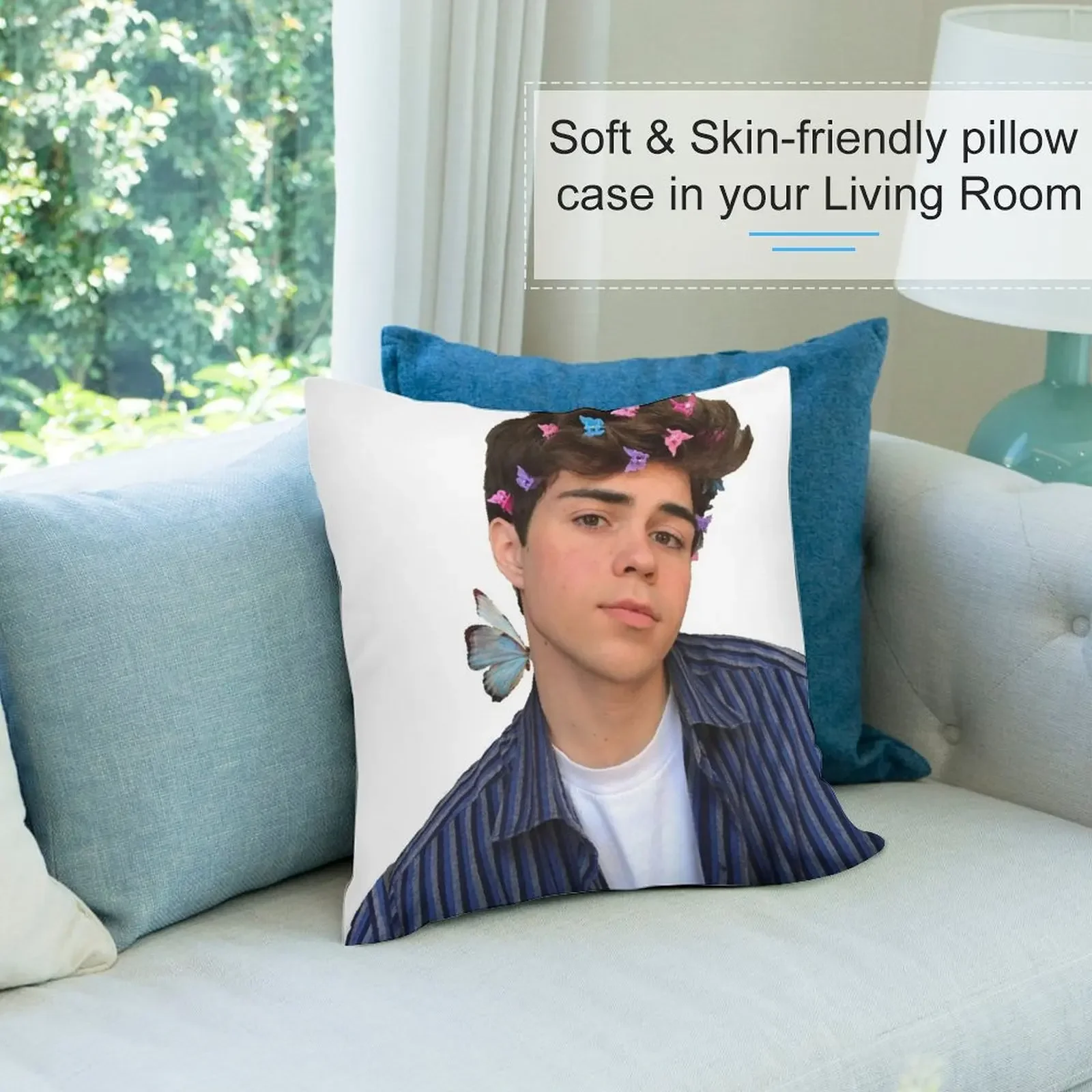 Наклейка с бабочкой Benji Krol декоративная подушка для дивана рождественские