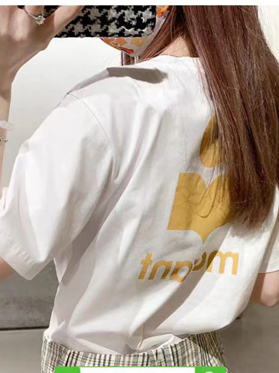 

Letter Geometry Graphic T-Shirt Ladies Summer Short Sleeve O Neck Cotton T Shirt Casual tshirt 2022 Classic Vintage Tops Femme