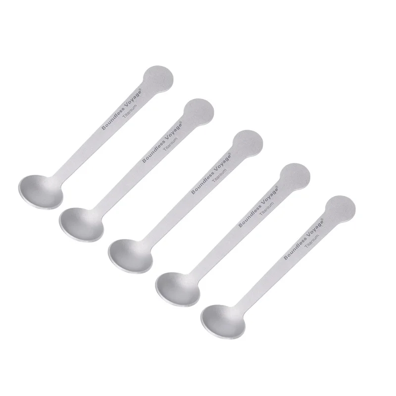 

Мини-ложки из титана Boundless Voyage, 5 шт.