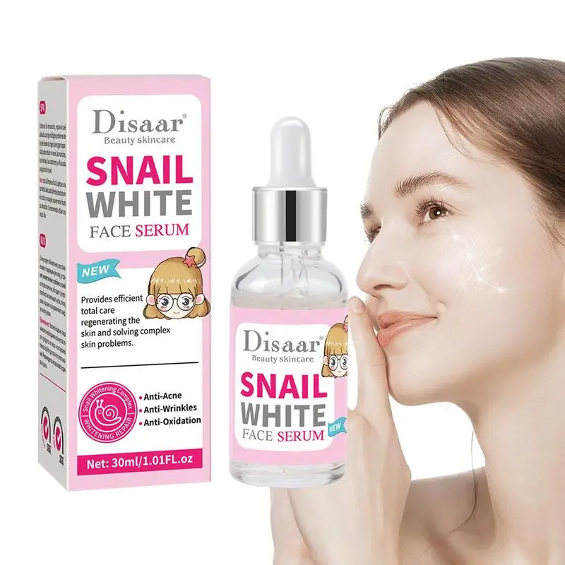 

Face Serums Brightening And Firming Skin 1.0 Fl. Oz Snail Essence Snail Mucin Moisturizer Repairing And Deep Moisturizing