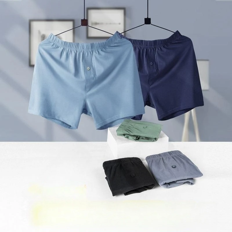 

Мужские бриджи свободного кроя, Повседневная Домашняя одежда, большие размеры, 2 шт.