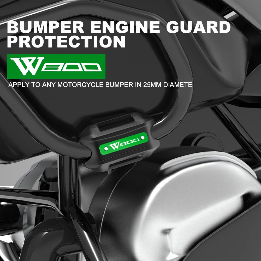 

Бампер для мотоцикла 25 мм, защита двигателя, декоративный блок для KAWASAKI W800 W800SE W800 SE 2012 2013 2014-2016