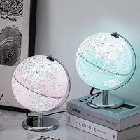 creative globe night light nordic home living room decoration desk accessories geography childrens educational supplies gifts