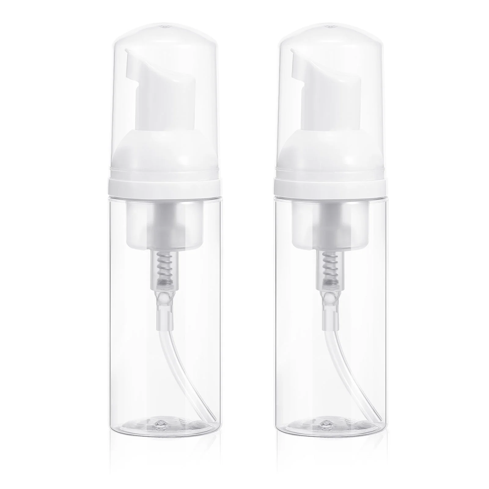 

2pcs Foaming Dispenser Portable Empty Clear Foaming Bottle Bottle for Home