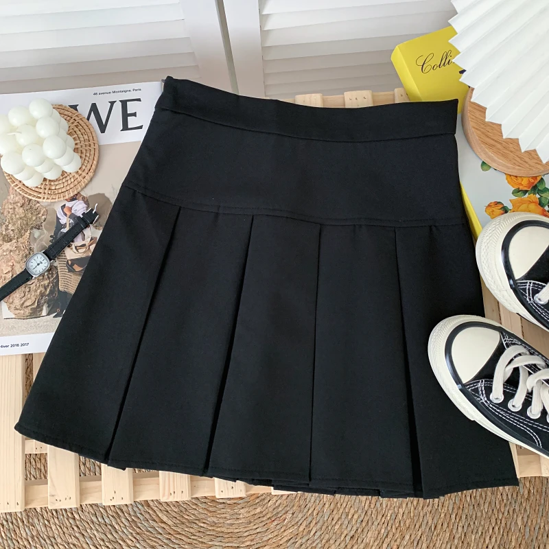 Женская плиссированная юбка Fitaylor однотонная трапециевидной формы в