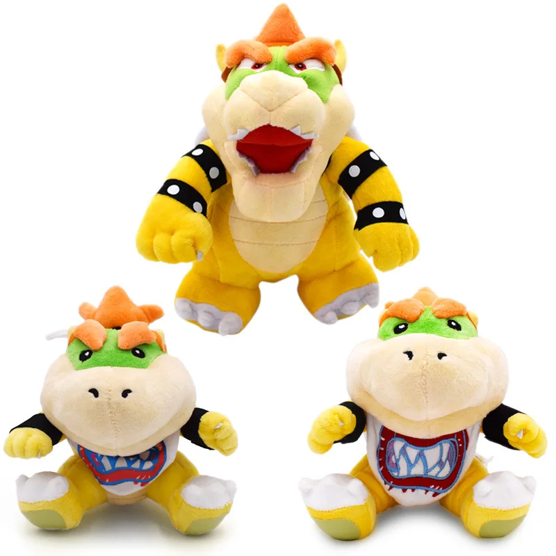 

Bowser Koopa JR King Классическая игра Супер Марио забавный кот дракон фильм аниме плюшевые детские мягкие игрушки для детей Подарки