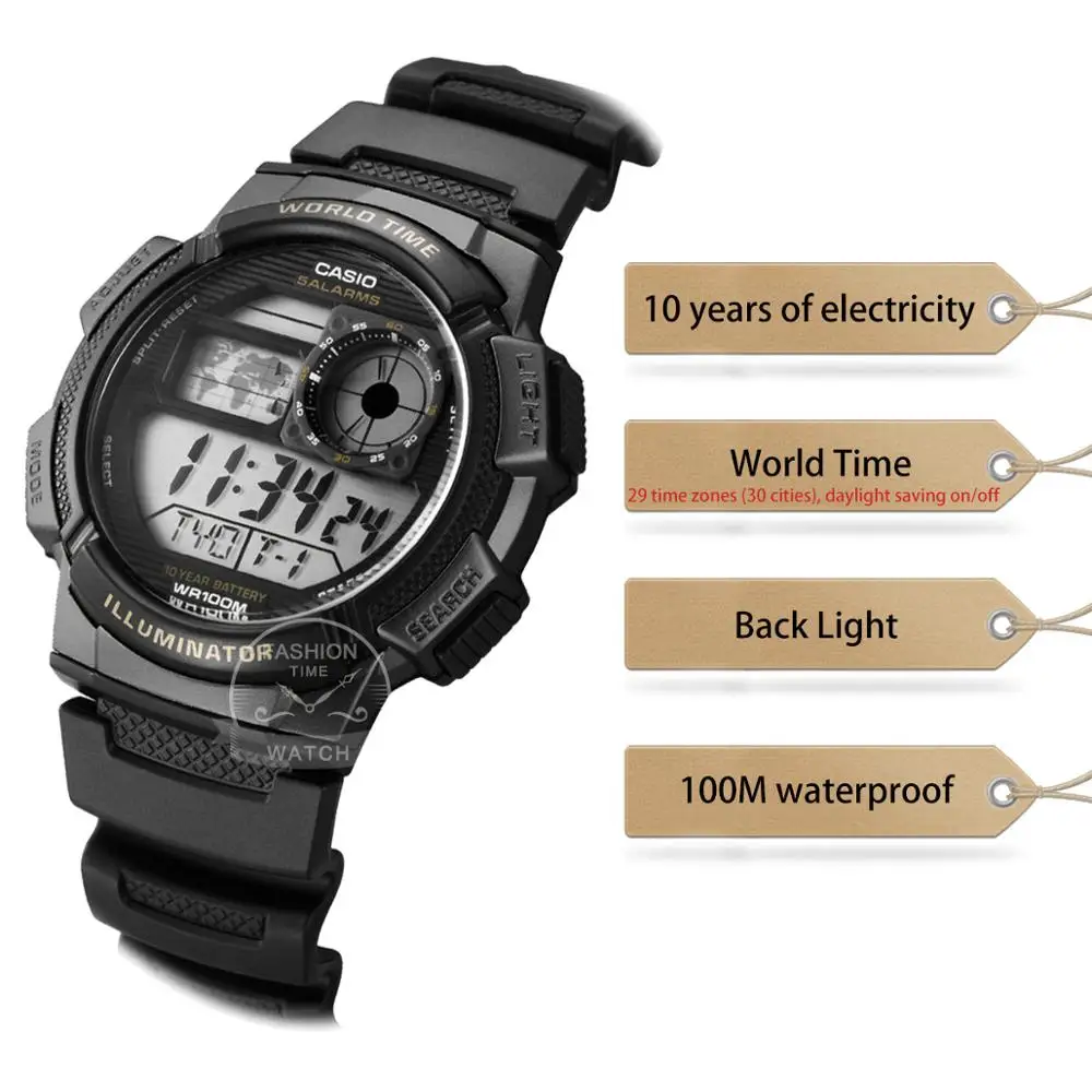 Часы Casio g shock мужские брендовые Роскошные светодиодсветодиодный цифровые