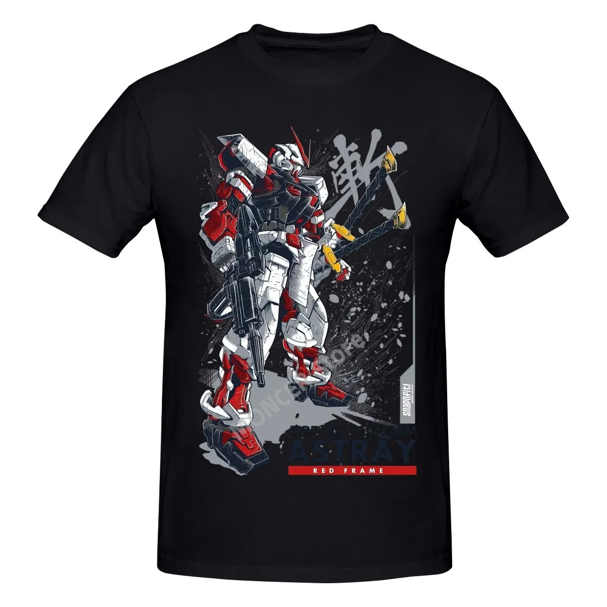 Astray Red Frame Japanese Anime Gundam T shirt Harajuku Clothing T-shirt Cotton Sweatshirts Graphics Tshirt Brands Tee Top