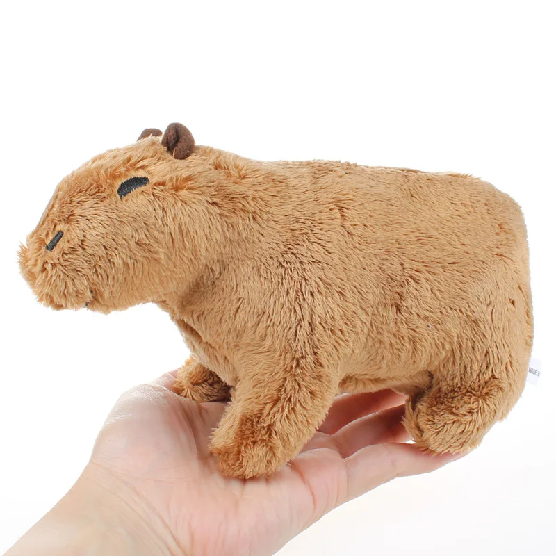 20cm Capybara Rodent Plush Toy Cartoon Animal Hydrochoerus Hydrochaeris Doll Soft Christmas Gift Toys For Children |
