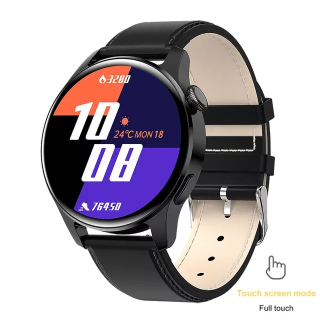 

2021 New For HUAWEI Watch Men Waterproof Sport Fitness Tracker Weather Display Bluetooth Call Smartwatch For Android IOS