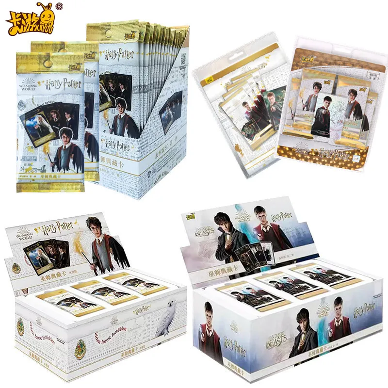 

KAYOU Original Harry Potter Card Magic Edition Collection Kid Board Game Rare Hero Bronzing Flash Card Children Fan Holiday Gift