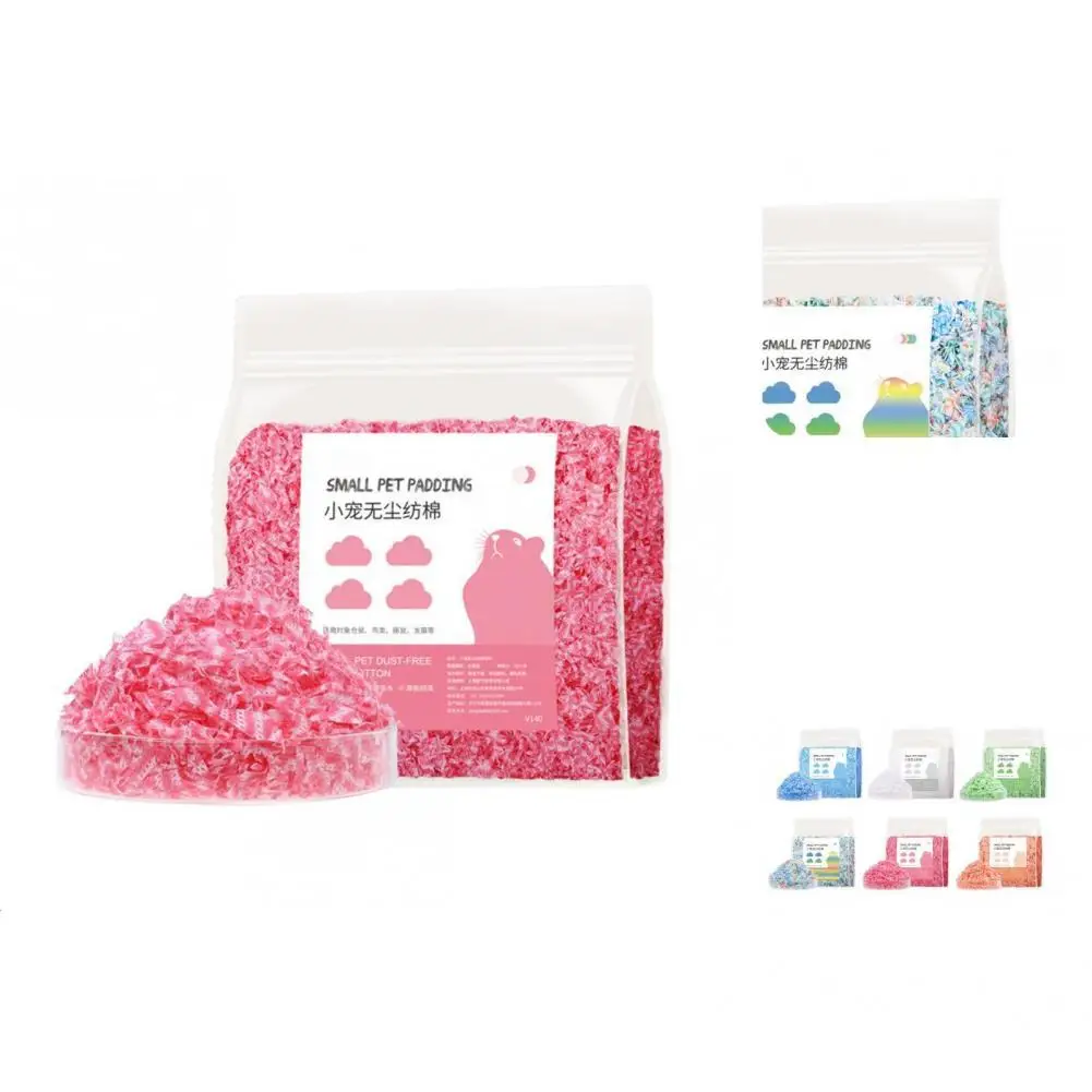 

Non-sticky Hair Soft Crumb Litter Hamster Nest Padding for Guinea Pig