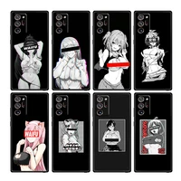 hentai %e2%80%8bsexy ahegao girl for samsung note 20 ultra 10 lite plus pro 9 8 silicone soft tpu black phone case cover coque shell