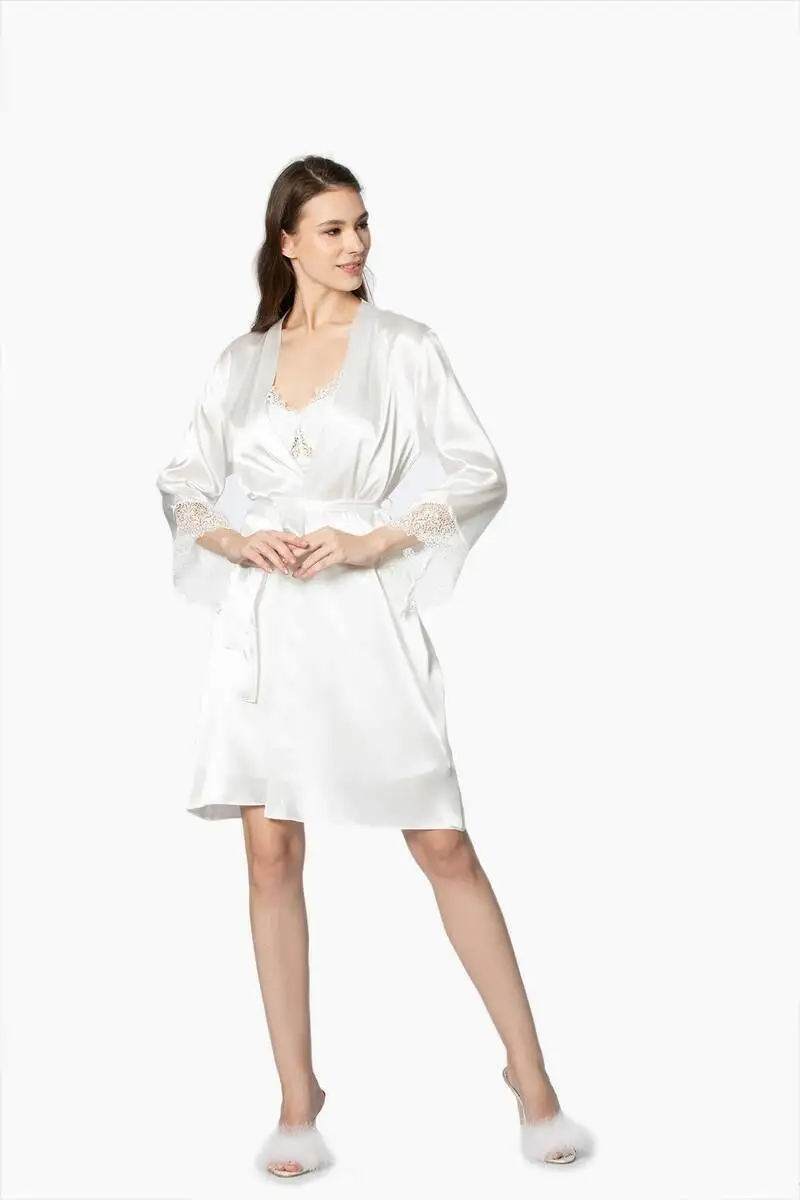 

Pirre Cardin 6lı Ruched Satin Dowry Set