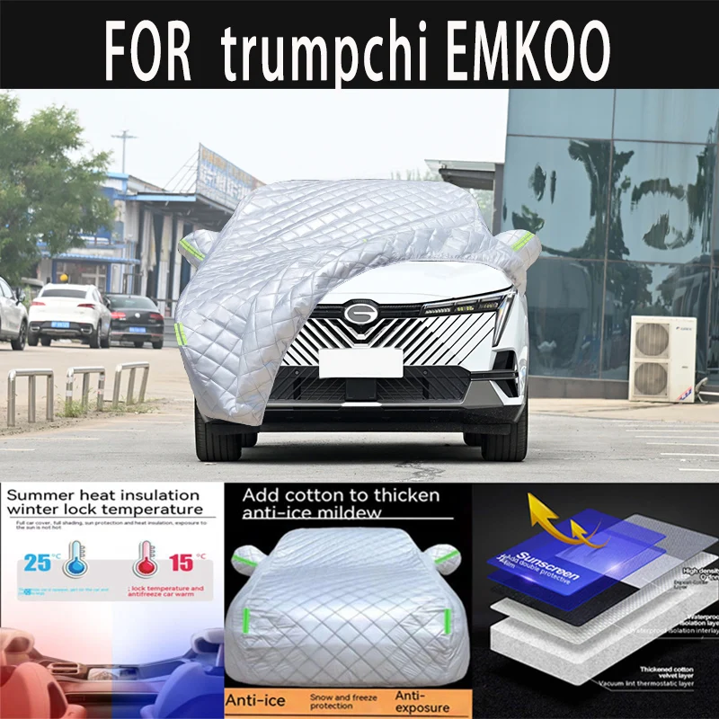 

For trumpchi EMKOO auto hail proof protective cover,snow cover,sunshade,waterproof anddustproof external car accessories