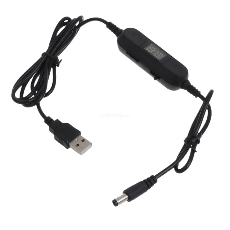 Универсальный USB 5 В до 1 3 4 6 9 12 5x2 мм кабель-конвертер линии зарядки Прямая