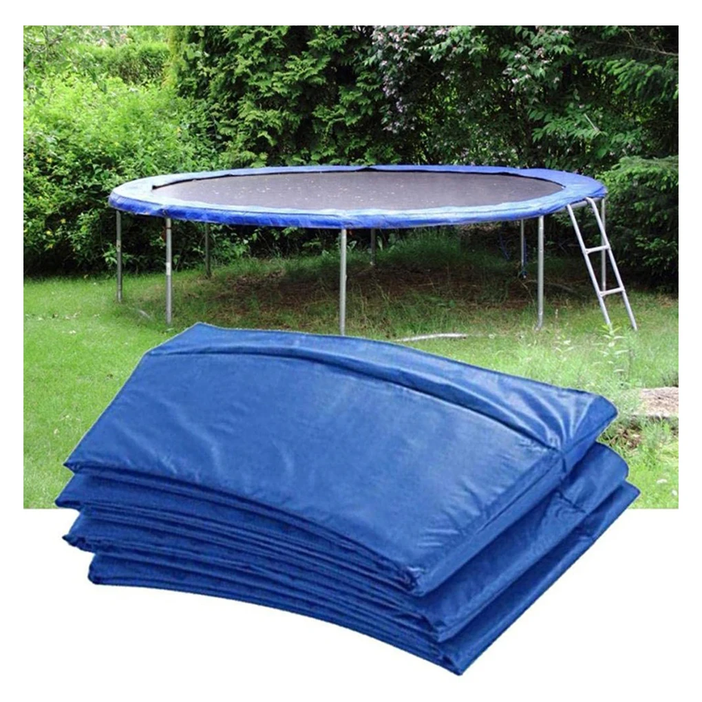 

Trampoline Spring Cover Waterproof Round Replacement Bounce Frame Foam Jumping Pad Removable Fitness Side Protector