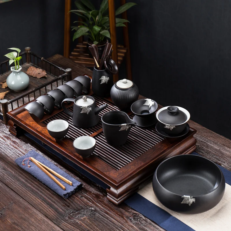 Crockery Tools Teaware Sets Chinese Tray Coffee Cups Teaware Sets Ceramic Teapot Teteras Para Infusiones Coffeeware Teaware