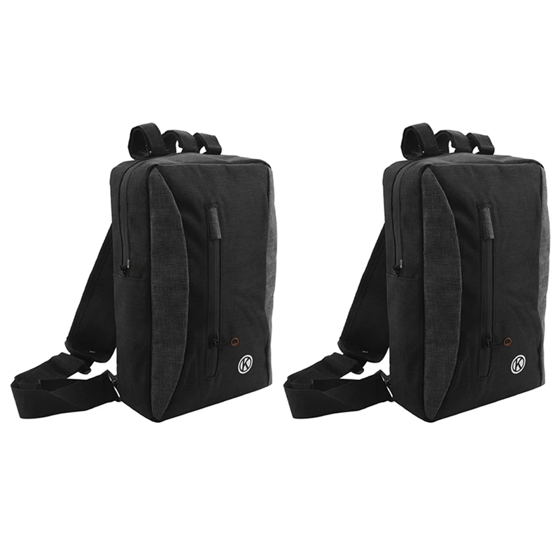 2X Bike Handlebar Bags Large Capacity Cycling Handlebar Storage Bike Front Bag For Bike Scooter Fold Bike