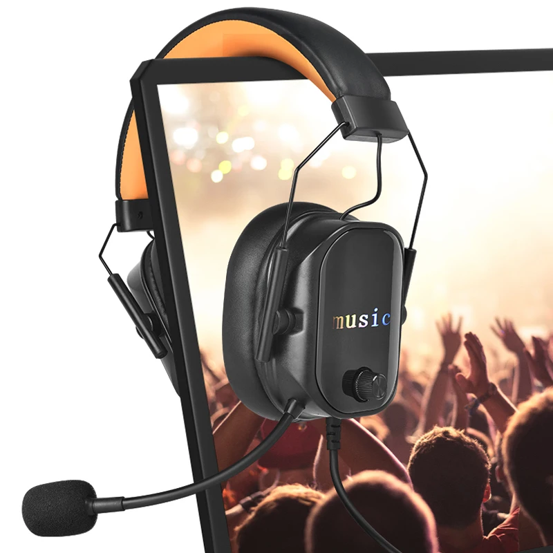 

Gaming Headphones With Microphone PS4 Gamer Headphones 3.5mm Plug Noise Cancelling MIC Surround For XBOX PC Computer