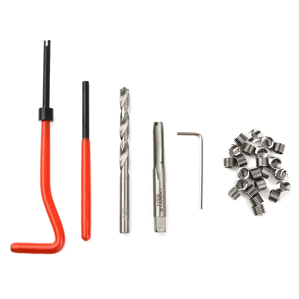 

Driver Thread Repair Inserts Set 30pcs Bore Wire Installation Disassembly Car Spanner Spares Wrench Hand Tools