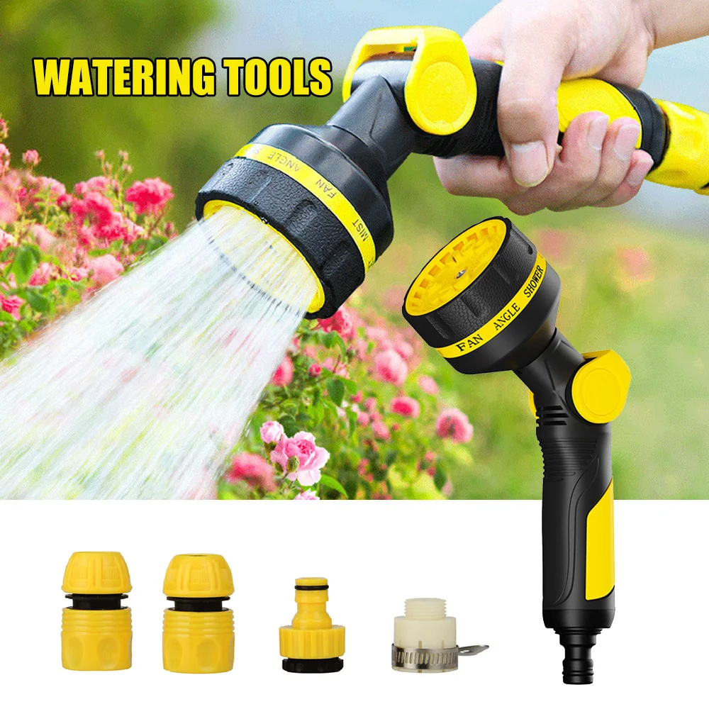 

Garden Water Spray Lawn Sprinkler High Pressure Durable Car Wash Nozzle for Home and Car with 360Degree Rotating Nozzle FU