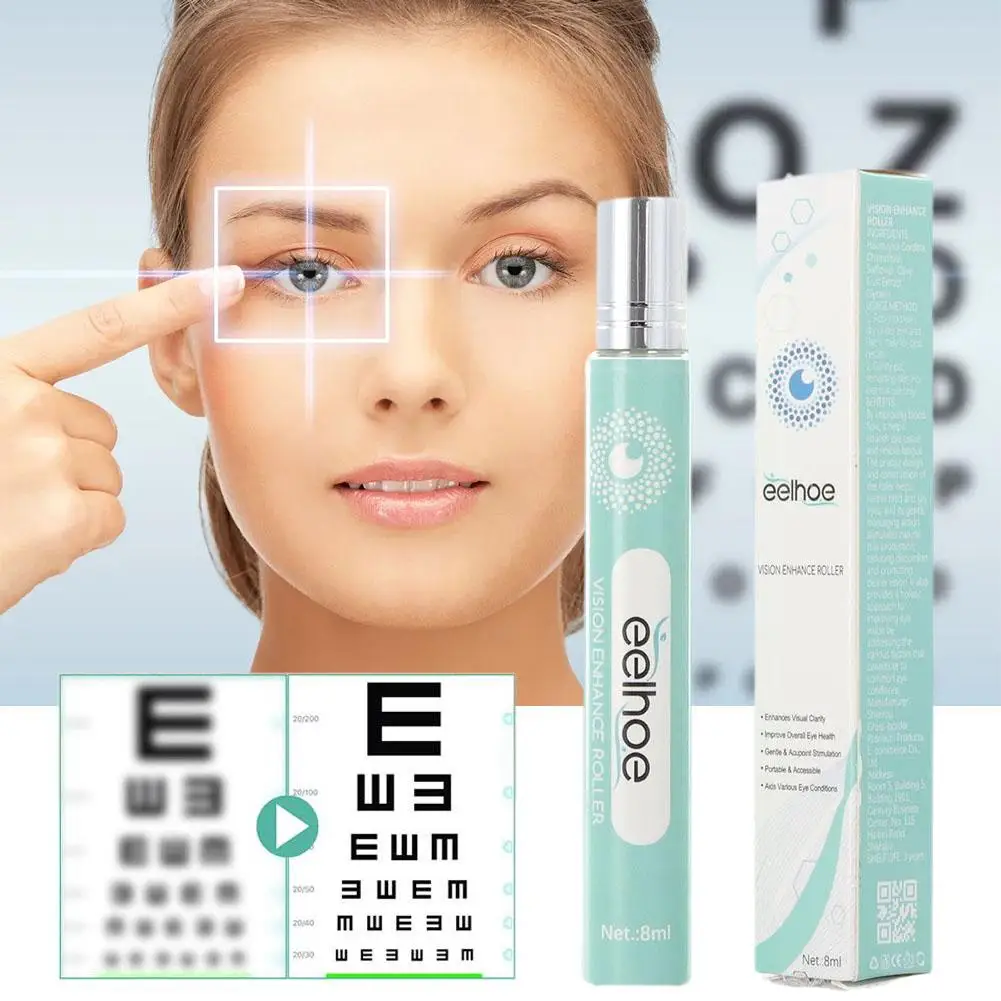 

8ml Quickly Restore Vision Treatment Eye Care Patch Help Sleeping Health Enhance Focus Eye Eye On Relieve Vision Roller Imp G9N6