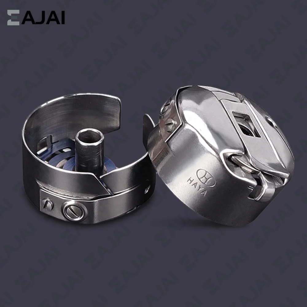 

Eajai 1PCS Industrial Sewing Machine Bobbin Case For BROTHER / SINGER / JUKI Sewing Machine Accessorries Metal Bobbin Spool Case