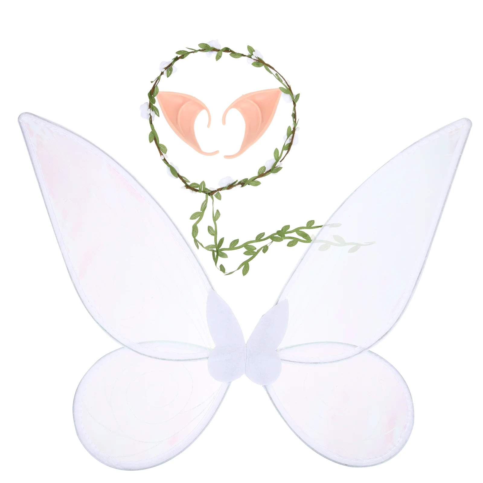 

1 Set Decorative Creative Ears Fairy Party Supplies Headpiece Butterflies Flower Headpiece