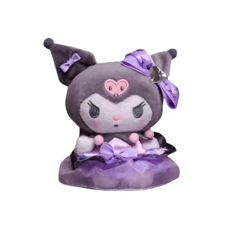 

Cartoon Plush Doll Lolita Kawaii Kuromi Cinnamoroll Plush Doll Pendant Creative Bag Ornament Birthday Gift