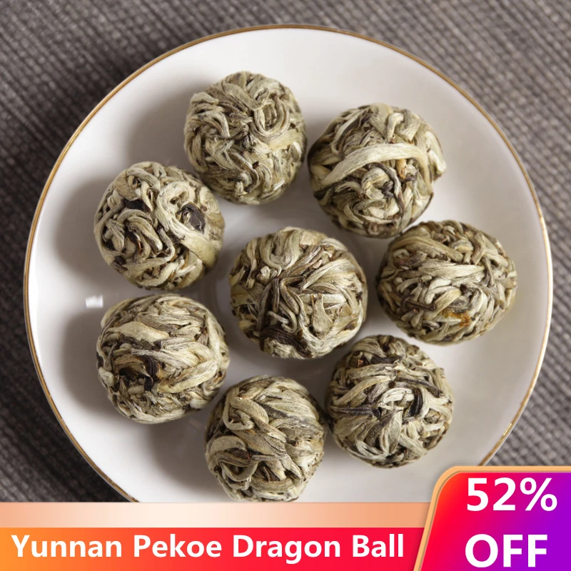 

Chinese Tea Yunnan White Tea 2022 Early Spring Moonlight White Single Bud Baihao Silver Needle Large Pekoe Dragon Ball 500g