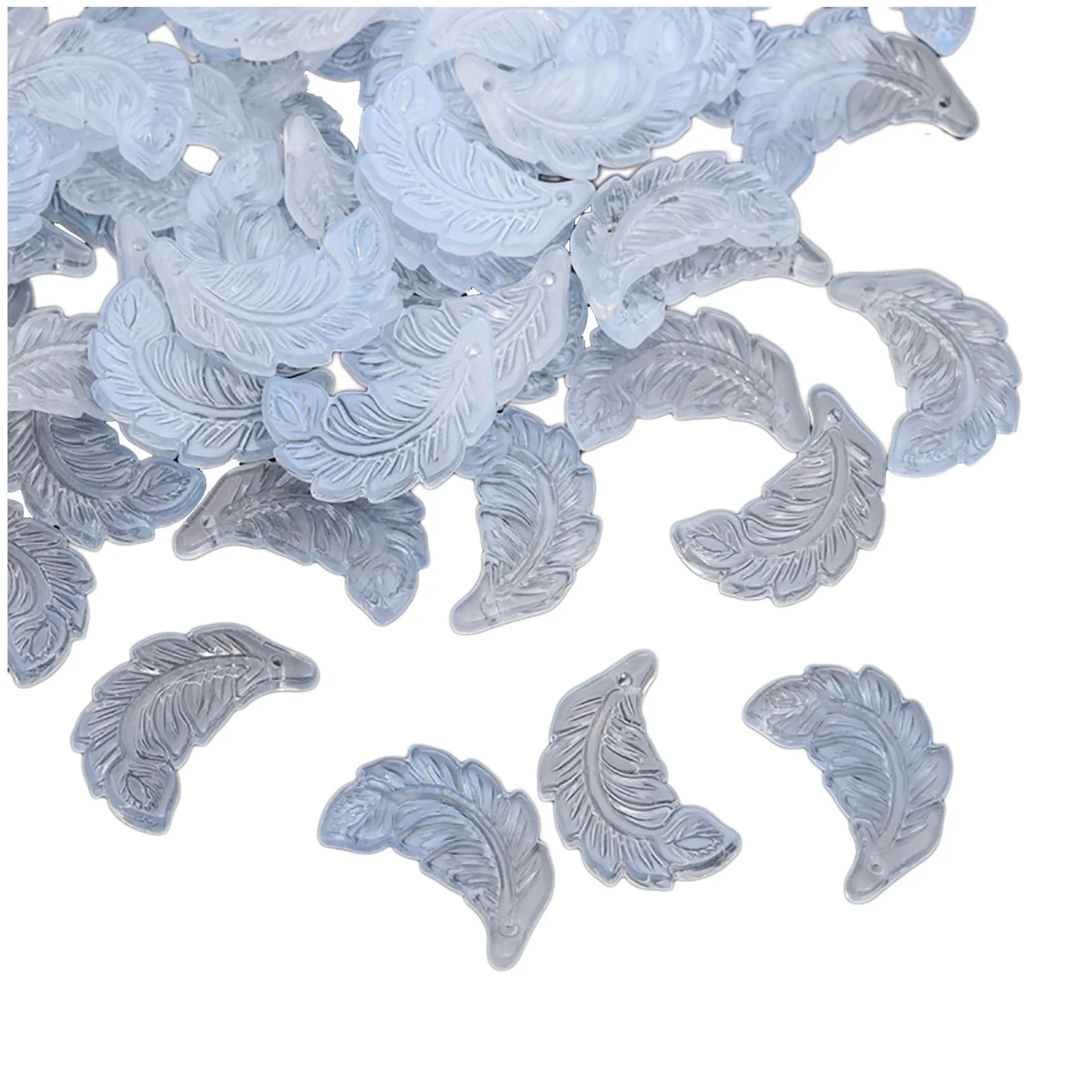 50 шт. Пластиковые Красочные Каменные тычинки с хвостом Феникса |