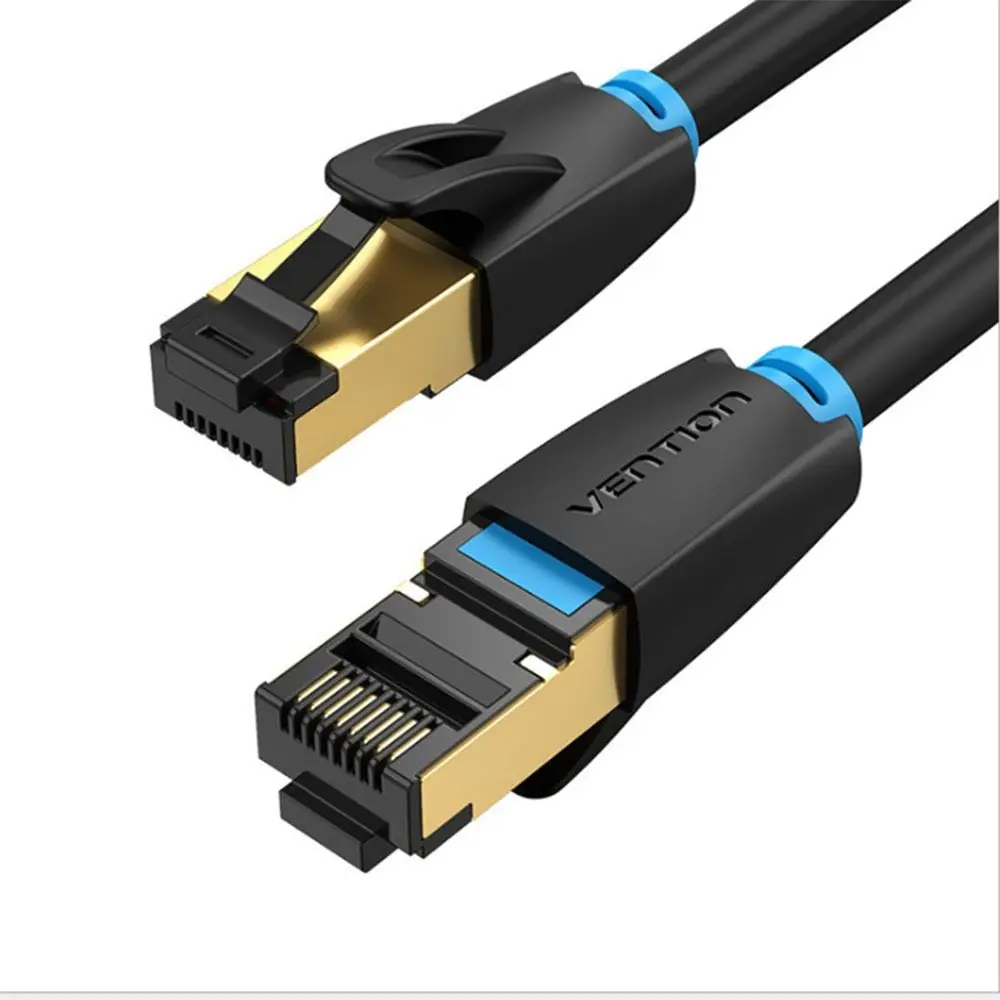 Портативный ПВХ Ethernet-удлинитель медный провод прочный Ethernet-кабель CAT8 легкий